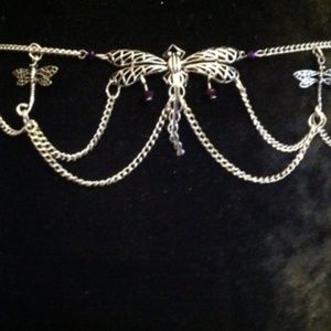 Dragonfly tiara crown or necklace